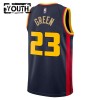 Golden State Warriors Draymond Green Nike 2024-25 City Edition Navy Lasten Pelipaidat Swingman